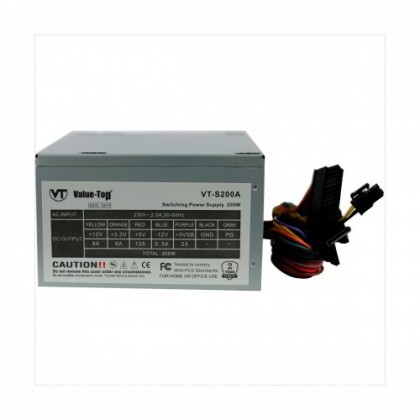 Value-Top VT-S200A Real 200W PowerSupply